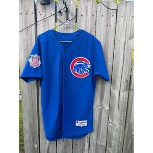 Majestic Chicago Cubs Royal Blue Jersey with Team Logo